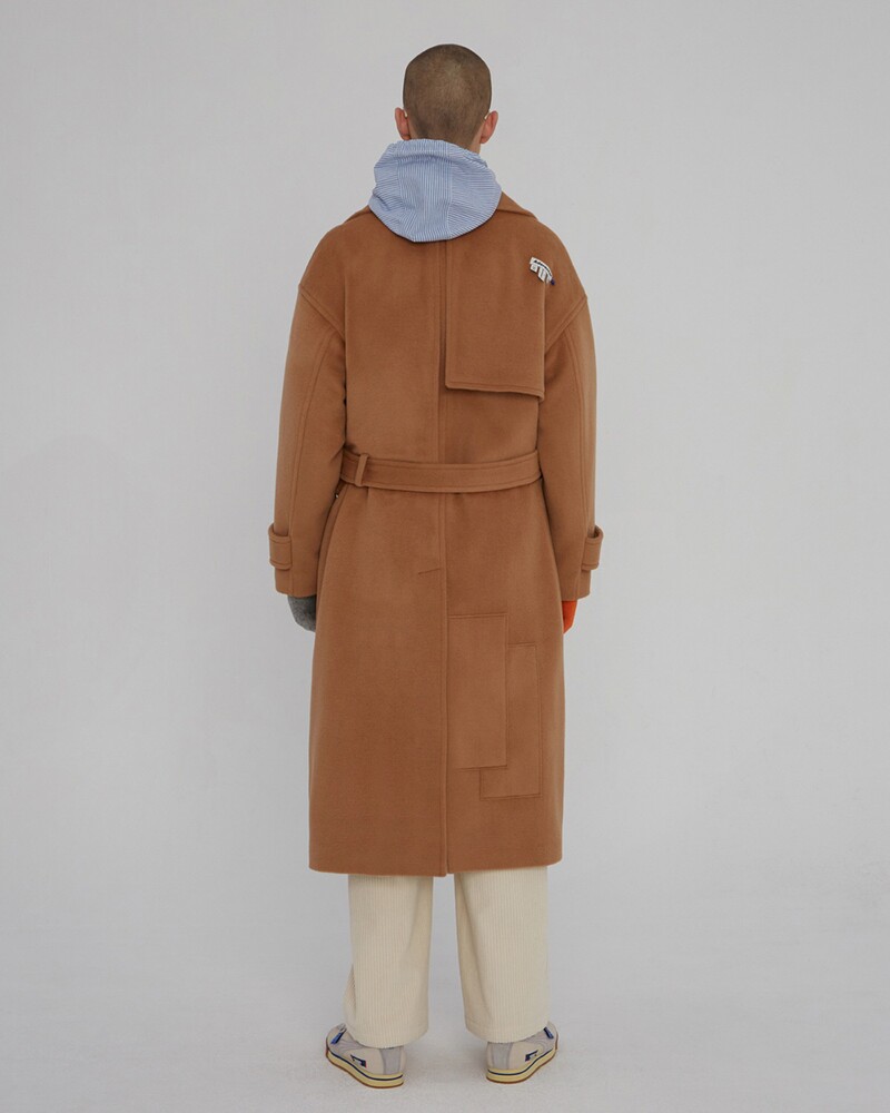 ADER ERROR 19aw wool trench coat Brown eva.gov.co